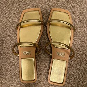 Zara Gold Sandals